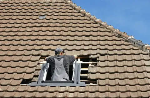 Pose de velux - Saint-Léger-du-Bourg-Denis